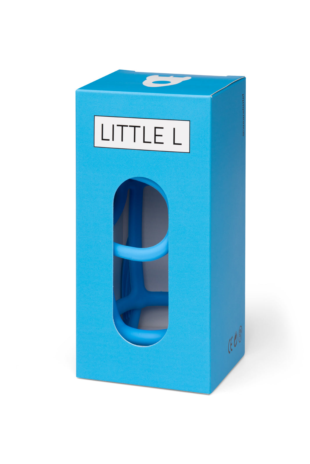 Little L Soft Toys - Bijtringen - Raket Blauw