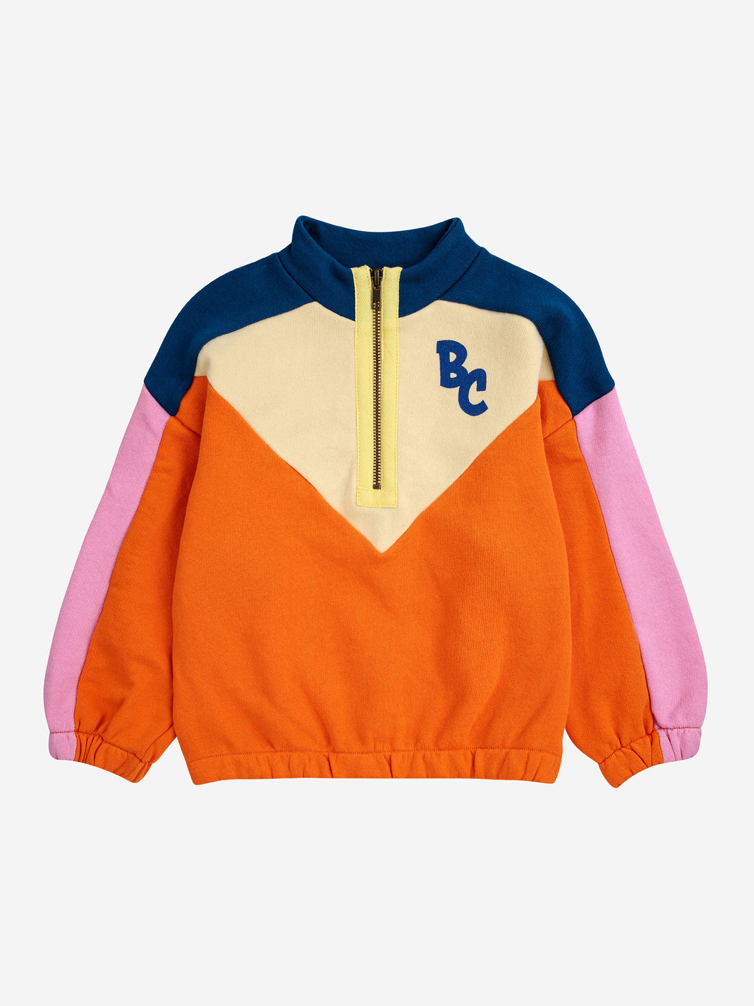 Bobo Choses BC Color Block zipped Sweatshirt