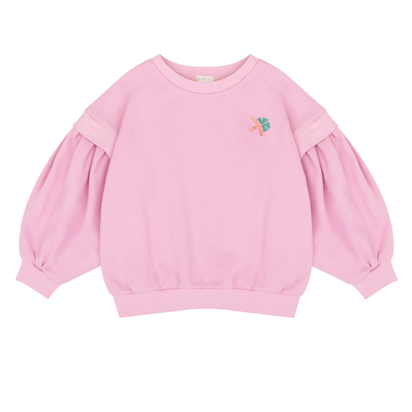 Balloon bird sweater Raspberry pink Jenest