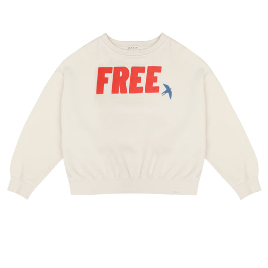 Free bird sweater pebble ecru Jenest
