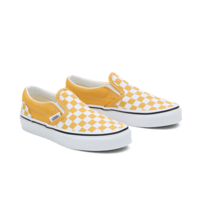 Vans UY Classic Slip-on COLOR THEORY CHECKERBOARD GOLDEN GLOW
