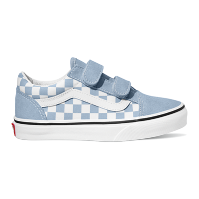 Vans Old Skool V COLOR THEORY CHECKERBOARD DUSTY BLUE