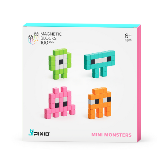 Pixio Magnetic blocks - mini monsters