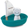 Zeilbootje met ijsbeer - Plan toys