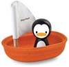 Zeilbootje met pinguïn - Plan toys