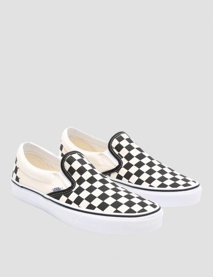 Vans UY Classic Slip-On (Checkerboard) Black/White