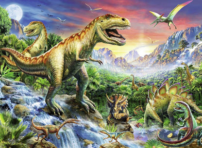 Puzzel Dinosaurussen 100 stukjes - Ravensburger